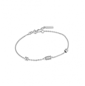Ania Haie Smooth Twist  Bracelet M zilver - 269