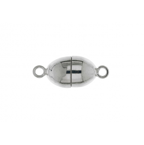 Zilver magneet sluiting fant . - 279