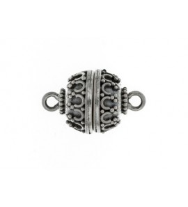 Zilver magneet sluiting fant . - 280