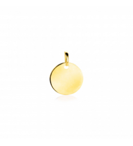 Zinzi Gold hanger rond glad 12 mm - 307