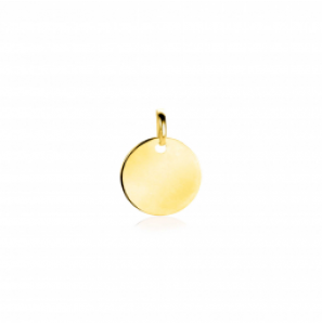 Zinzi Gold hanger rond glad 12 mm - 307
