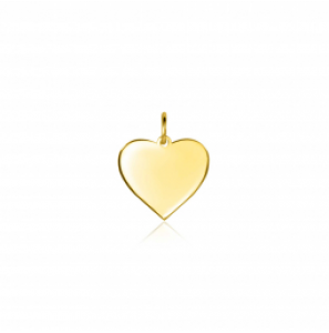 Zinzi Gold hanger hart glad 11 mm - 308