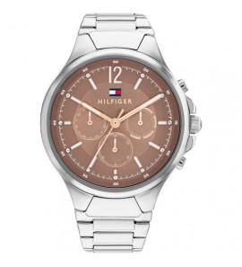 Tommy Hilfiger dames Sienna staal 40 mm - 399