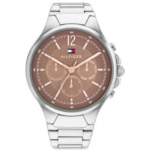Tommy Hilfiger dames Sienna staal 40 mm - 399