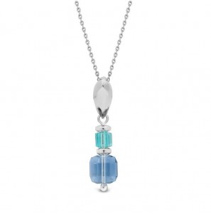 Spark ASTER Necklace Aquamarine, Light Turquoise - 468