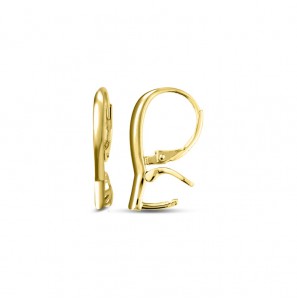 MY iMenso Creoli Carezza earhook Plano for M&L stones (925/1Mgold-plated) - 478
