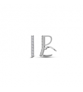 MY iMenso Creoli Carezza pendant Zirconi for M&L stones (925/rhod-plated) - 479