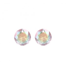 MY iMenso Creoli Carezza Tonda pair of stones "Brillante crystal" "Crystal AB" 14mm - 511