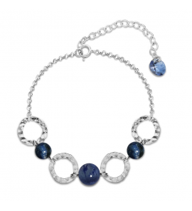 Spark WING Bracelet Blue Agate - 532