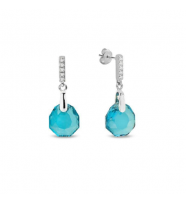 Spark CALATHEA Earrings Blue Zircon - 542