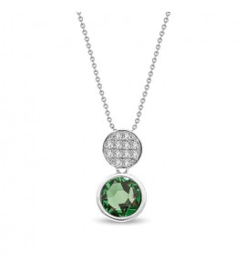 Spark SUNNY necklace SMALL Emerald - 555