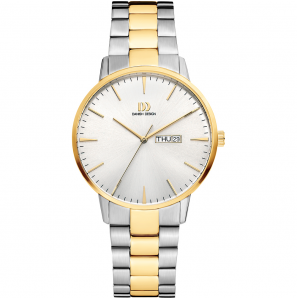 Danish Design Akilia day/date link bicolour 3 atm - 743