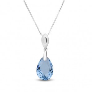 Spark DAHLIA Necklace Aquamarine - 767