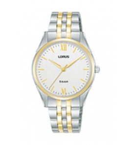 Lorus dames bicolour bracelet wit 50m wr - 775