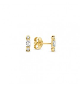 Jackie Letizia Topaz Bagt oorknopen - 793