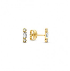 Jackie Letizia Topaz Bagt oorknopen - 793