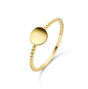 Jackie Twisted Disc Ring mt/ 54 - 795