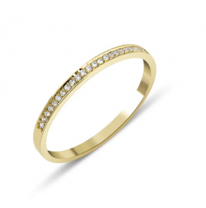 Goud  dames ring met 0.07 crt WE-SI - 829