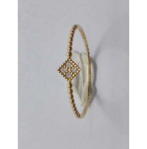 Goud dames ring hartje met 0.02 crt WE-P2 - 842