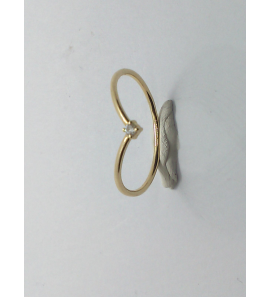 Goud dames ring met 0.02 crt WE-P2 - 843