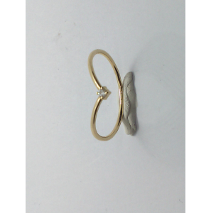 Goud dames ring met 0.02 crt WE-P2 - 843