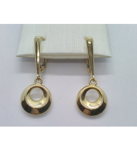 Goud oorhangers fantasie - 870