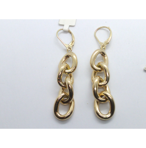 Goud oorhangers fantasie - 872