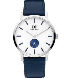 Danish Design Tokyo  blauw leer 5 atm. - 956