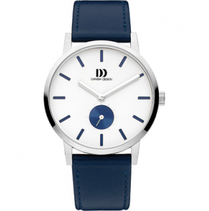 Danish Design Tokyo  blauw leer 5 atm. - 956