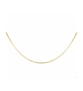 Goud collier venetiaans 0,9 mm 42 cm - 669