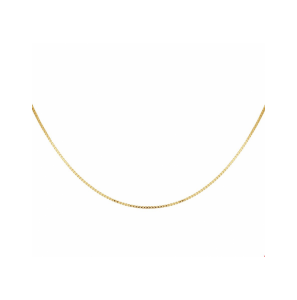 Goud collier venetiaans 0,9 mm 42 cm - 669
