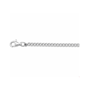 Staal collier geslepen gourmette 3,4 mm - 3241598