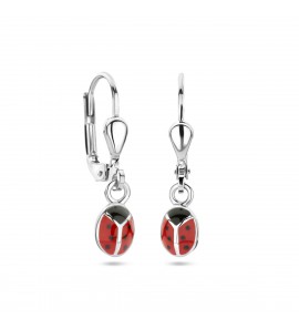 Zilver kinder oorhangers LHB - 1044