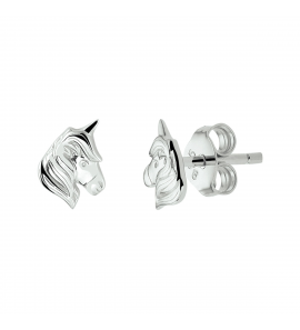 Zilver kinder oorhangers LHB - 1045