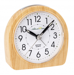 Atlanta Green wekker 2507/30 licht bruin - 1215