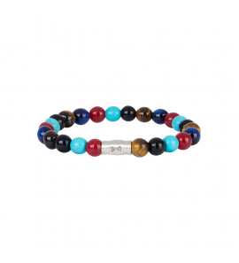 Aze juwels Rainbow Mountain - 8 mm 19 cm - 1222