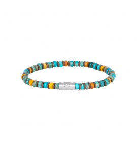 Aze juwels Turqoise mountain Sopreme - 4 mm 17.5 cm - 1229