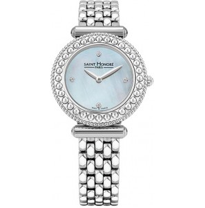 Saint Honoré Gala staal mat diamant 0.02 crt - 1280