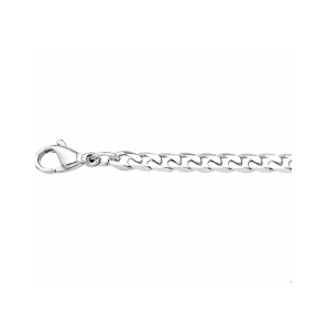 Staal collier geslepen gourmette 4,3 mm - 3241595