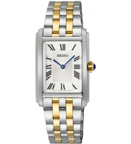 Seiko Dames ss bicolour bracelet wit 50 m wr - 1323