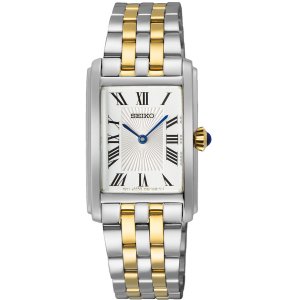 Seiko Dames ss bicolour bracelet wit 50 m wr - 1323