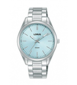 Lorus dames ss bracelet blauw 100m - 1346