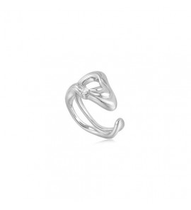 Ania Haie Twisted wide adjus.ring zlv. - 1380