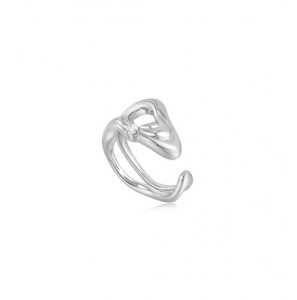 Ania Haie Twisted wide adjus.ring zlv. - 1380