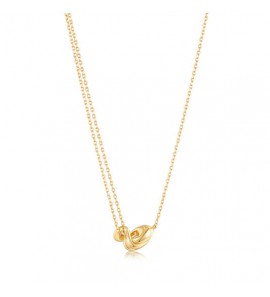 Ania Haie Twisted wave mini pen. nackl. gld - 1383