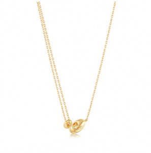 Ania Haie Twisted wave mini pen. nackl. gld - 1383