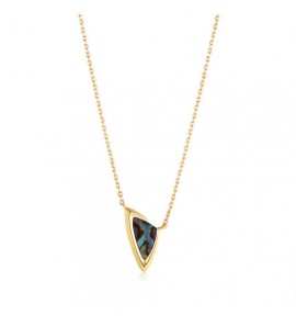 Ania Haie Arrow abalone pend. neckl. gld. - 1388