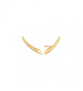 Ania Haie Arrow climber stud gld - 1405