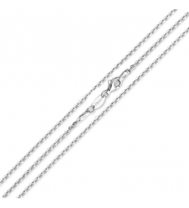 MY iMenso "jasseron" flat 70cm necklace (925/rhod-plated) - 1433