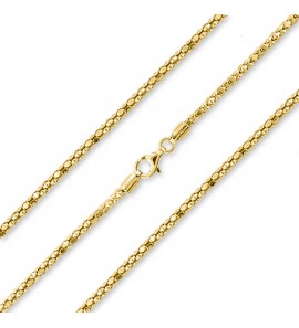 MY iMenso "diabomba 3.0 mirror" necklace (925/1Mgold-plated) 60cm - 1442